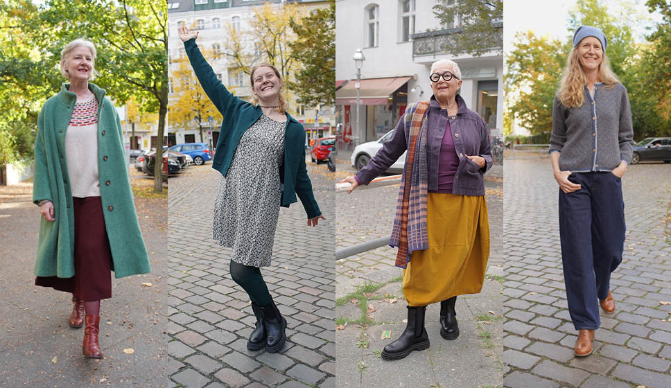 Collage Herbst-Kollektion 2025 bei Nachtigäller natürlich